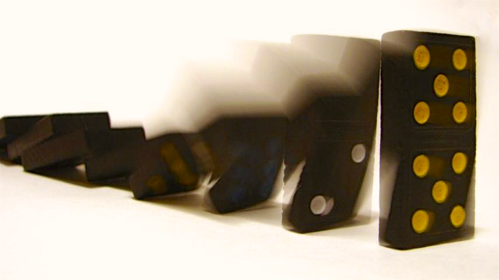 Evangeliet om Jesus har en domino-effekt