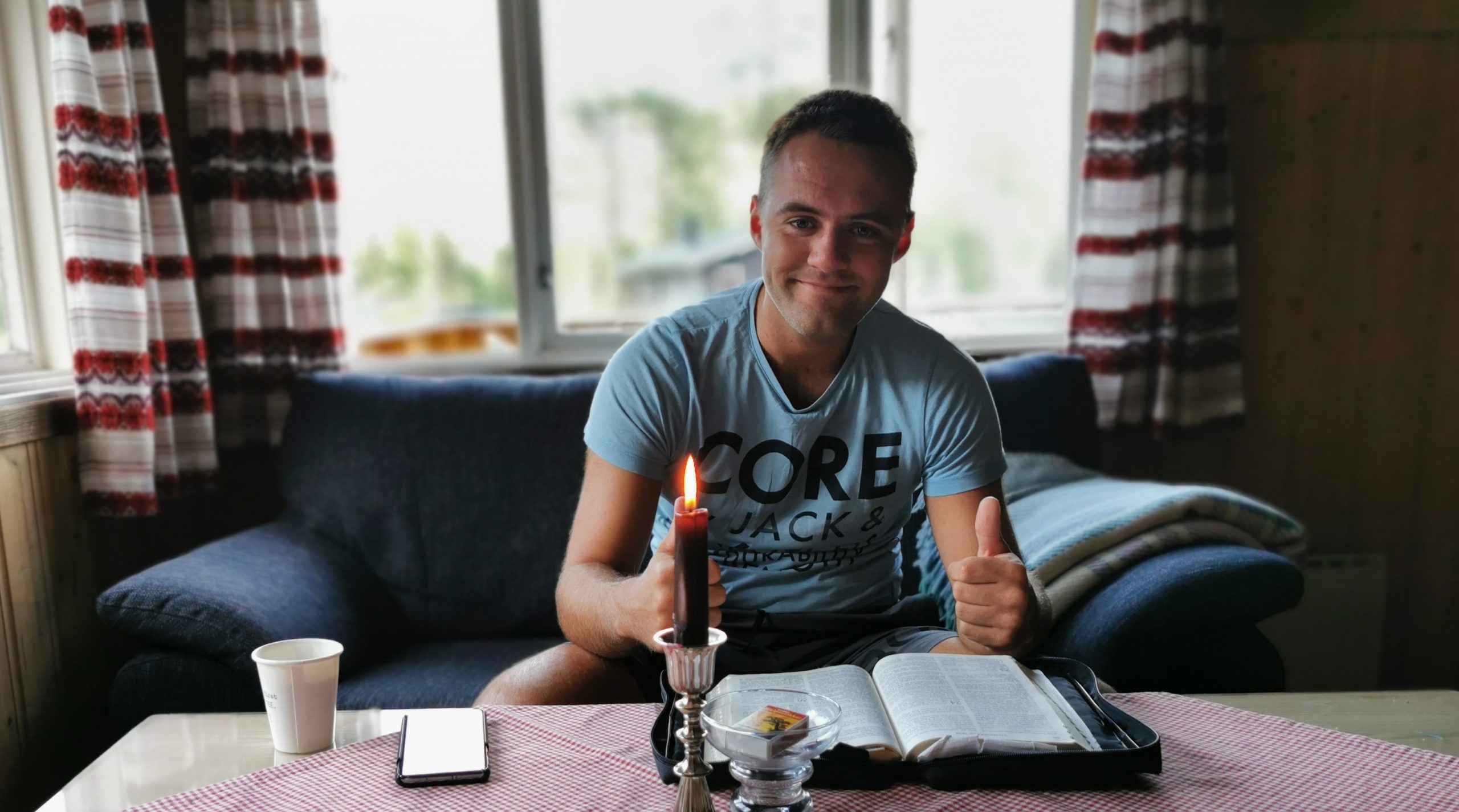 Mathias innså sin synd og ga livet sitt til Jesus