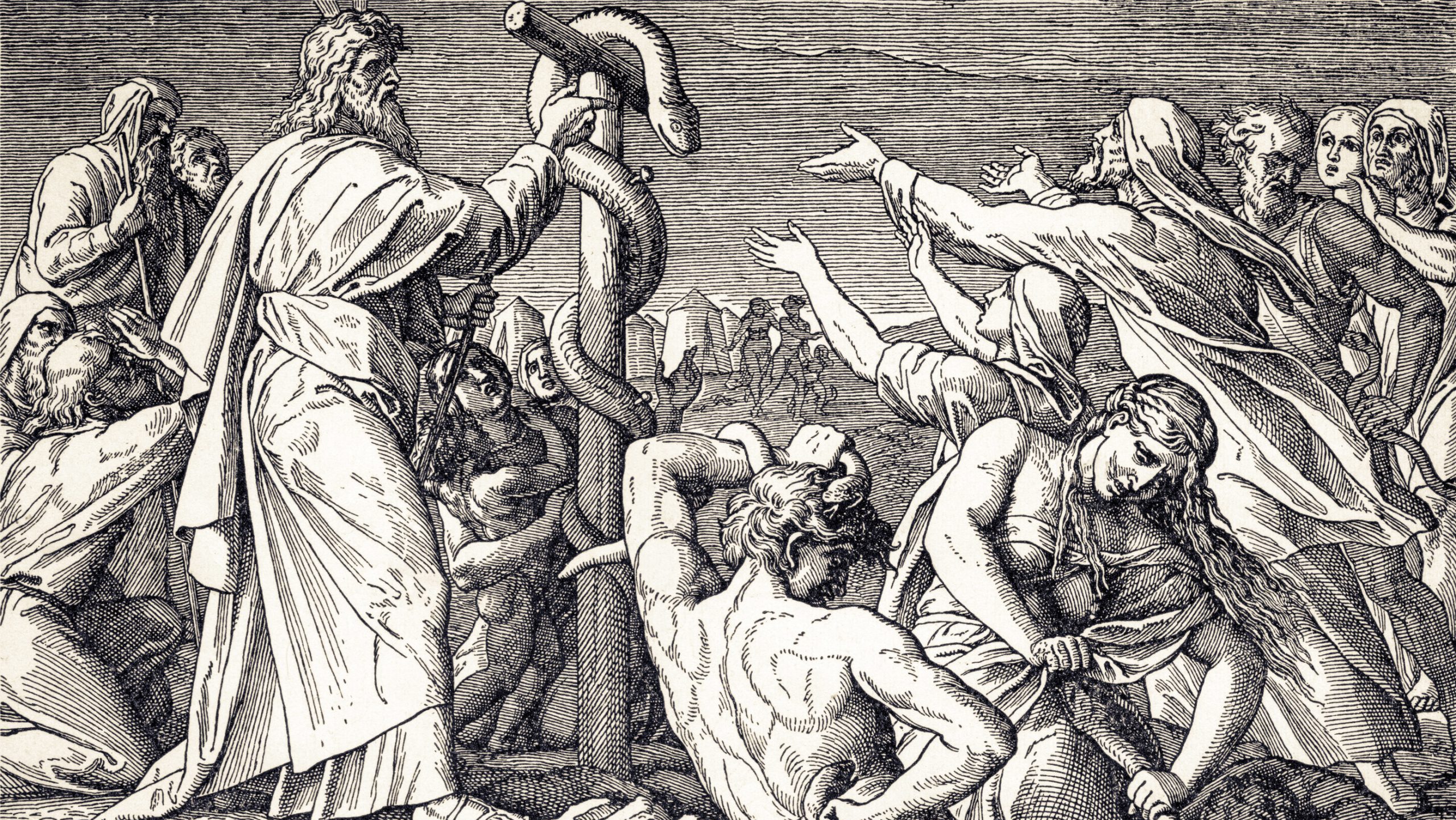 En &laquo;helbredende&raquo; kobberslange ble et forbilde på Jesus